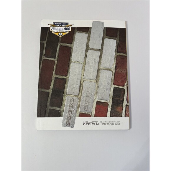 August 6 2006 Allstate Brickyard 400 Official Program Indianapolis Speedway - Picture 6 of 16